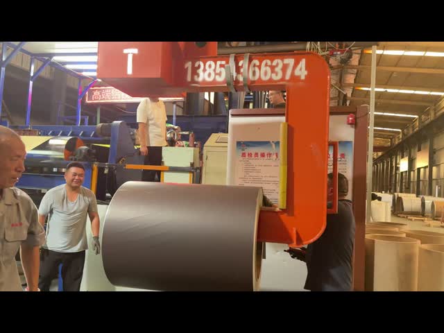 Tempered H14 Aluminum Coil Coating 8-50 Microns For Coating Finish Applications video