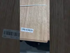 Length 300cm Quercus Red Oak Wood Veneer Panel AAA Grade Thickness 0.5mm