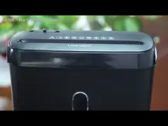 Strip Cut Paper Shredder 5 Sheet Shred Capacity With 8L Mini Basket Bin For Home And Office Use S616B