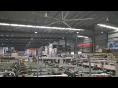 1.5KW Power Supply 5-Blade 7.3m 24FT JUNYI Industrial HVLS Ceiling Fan for Industrial