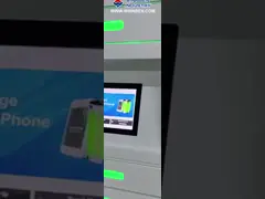 Умные ноутбуки Киоск зарядных станций с монетной картой QR и дистанционным управлением video