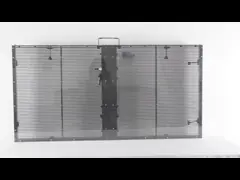 Высокая прозрачность Транспарентный светодиодный дисплей V140° Угол просмотра video