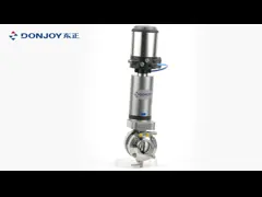 DN100 Ручные летучие клапаны из нержавеющей стали 316L с ручкой video