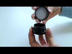 Ребенок опарника черноты 9мл контейнера шлиха хранения стеклянный воздухонепроницаемый Ул устойчивый video