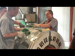 Долговечная гибкость Алюминиевая катушка с покрытием SMP в цветах RAL или OEM для защитных покрытий video