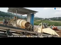 Машины для мытья гравия, песка, глина, ротационные моющие машины video