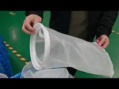 Фильтровый корпус для нейлонных пакетов с высокой температурой с точностью 75-600 сеток video