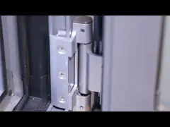 Окно орденской ленты доказательства воздуха горизонтальное, двойник дизайна гриля алюминиевый повиснуло Windows video