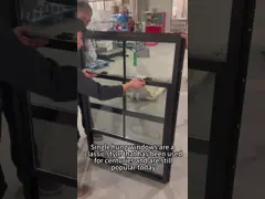 American Buildings Single Hung Window With Float Glass