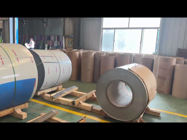 Bobina de aluminio resistente a la intemperie de color personalizado con revestimiento de superficie PVDF El video