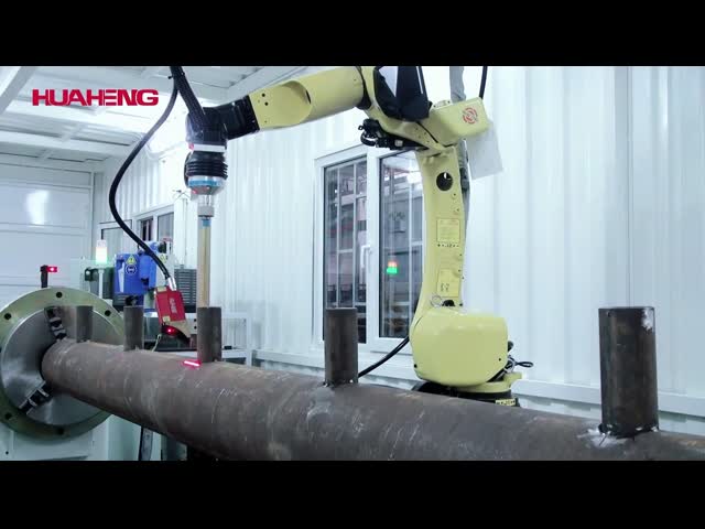 コンテナ ロボット 接線 溶接 作業 ステーション 設備 TIG MAG