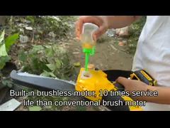 Pièce à chaîne électrique de 8 pouces sans pinceau