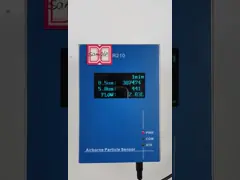 R310 Онлайн счетчик частиц воздуха с 6 каналами размера частиц 0,3 0,5 1,0 3,0 5,0 10 video