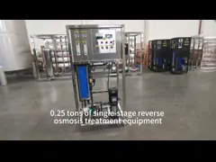 0.25 тонны 2 бутылки RO фильтры для обработки воды с обратным осмосом очистительная машина в деревянном корпусе video