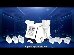 Portable Painless Cryolipolysis Slimming Machine Freezing Fat Double-chin Removal Machine