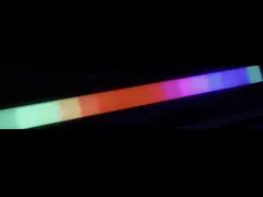 IP65 RGB CW+WW Led Stage Light с DMX Электронный Frost Pixel Wall Washer DJ Lights Bar Led Pixel Control Strobe Light video