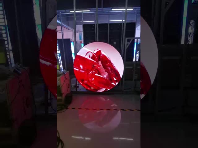 ロゴ サイン 円形 LEDディスプレイ 直径 1.5 M LEDディスプレイ