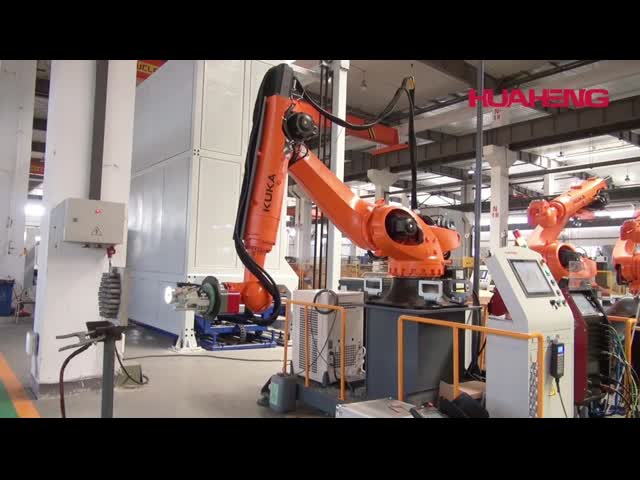 高性能ロボットチューブシート溶接システム 水冷却方法