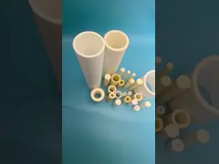 Aluminum oxide ceramic solid rod, wear-resistant and high-temperature resistant industrial ceramic