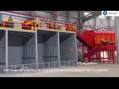 Органные отходы сортировка переработка городских отходов оборудование для переработки video