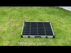 Champing Mono 100W PV Folding Solar Panel CE/FCC/ROHS/PSE Certified 12 Years Workmanship