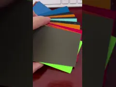 Твердый пластиковый лист Kydex 1,5 мм Материал поставщика 12 * 12 ПВХ К Кайдекс доска video