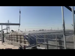 Высокая прочность Устойчивость к напряжению ГРП ФРП Покрытие Пластина Плоская канализация Бассейн Покрытие Сборка газа Дождепроницаемая крышка video