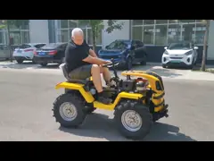 Gasoline Multi Purpose Mini Tractor 4WD 5 Tine Hoe 4x4 Tractor