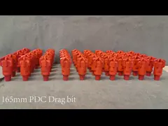 Специализированные стальные PDC-биты для приложения для среднего формирования, стойкость к износу, круглая форма video