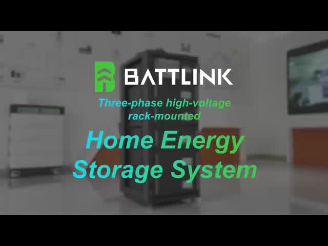 BATTLINK three-phase high-voltage rack-mounted 10-25kwh home energy storage
