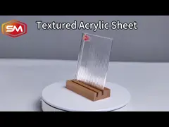 Lightweight And Durable Customized Size Textured Acrylic Sheet For Customer Requirements