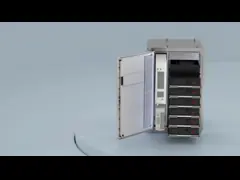 96 кВтч литий-ионная солнечная дизельная гибридная электростанция video