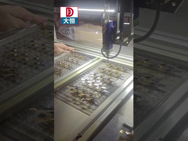 Автоматическая машина для распределения клейного силикона 2K для применения светодиодного драйвера видео