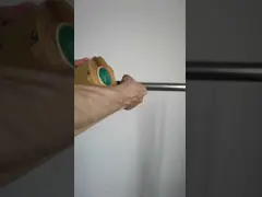 Самозапечатывающаяся электрическая каучуковая силиконовая лента Самоклеящаяся прочность 6,3 Н/см video