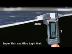 170w Flexible Sunpower Solar Panel ETFE Photovoltaic Protable