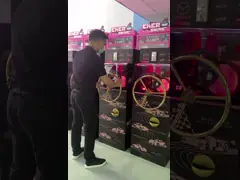 Монетная пресс-машина в монетной игре/ Монетная сувенирная машина video