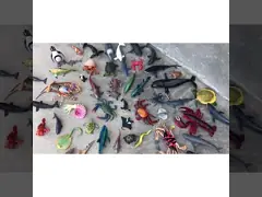 Учебный набор фигур морских животных для игр в помещениях и на открытом воздухе video
