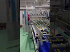 12KW Efficient Production Automation Ultrasonic External Trapezoidal Medium Efficiency Filter Bag Mechanical Equipment video