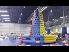 Corrediça seca inflável do carro de bombeiros do PVC para a parede de escalada inflável dos brinquedos exteriores