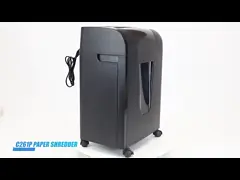 Тяжелая бумажная дробилка для офиса школы банка 18 листов А4 электрическая дробилка с 20L бин C261P-18 video