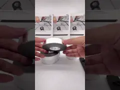 Толщина серебряной ленты акриловая слипчивая слипчивая 0.1mm алюминиевой фольги цвета video