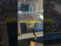 OEM damgalama levhası Metal bileşenler hassas damgalama parçaları Toz kaplama