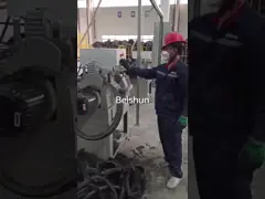 Полный авто отходы шины кольцо стальной проволоки сепаратор отделяет проволоку путем дробления video