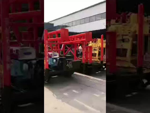 Для геологоразведочных работ Gk 200 Geological Drill Rig Machine с мощным дизельным двигателем