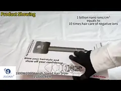 Automatic Luxury Appearance ABS Blue  High Speed Hair Dryer LOGO Customization