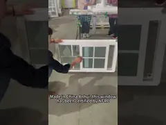 Энергоэффективный дизайн UPVC Сдвижные окна Сдвижное стекло video