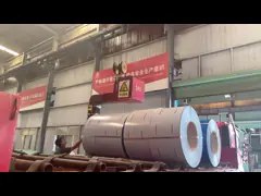 0.2-3.0mm Flexibility SMP Paint Aluminum Coil Gloss Good Impact Resistance video