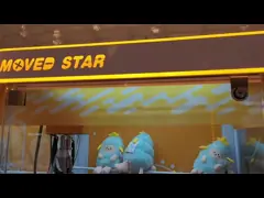 Настраиваемая розовая дата выигрывает приз Cut Ur Prize Arcade Game Cut Machine для продажи video