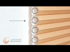 WELLSOURCE Руководство беспроводной день и ночь сотовые оттенки не отключающий свет фильтрации соломинки ткань для дома, офиса, video