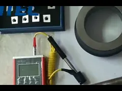 AA Battery Portable Hardness Tester Cylindrical Spherical Outside And Inside Surface Metal Durometer video